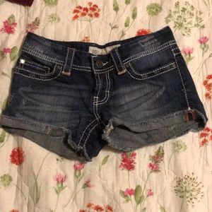 26” (Size 2 or 3) BKE denim shorts